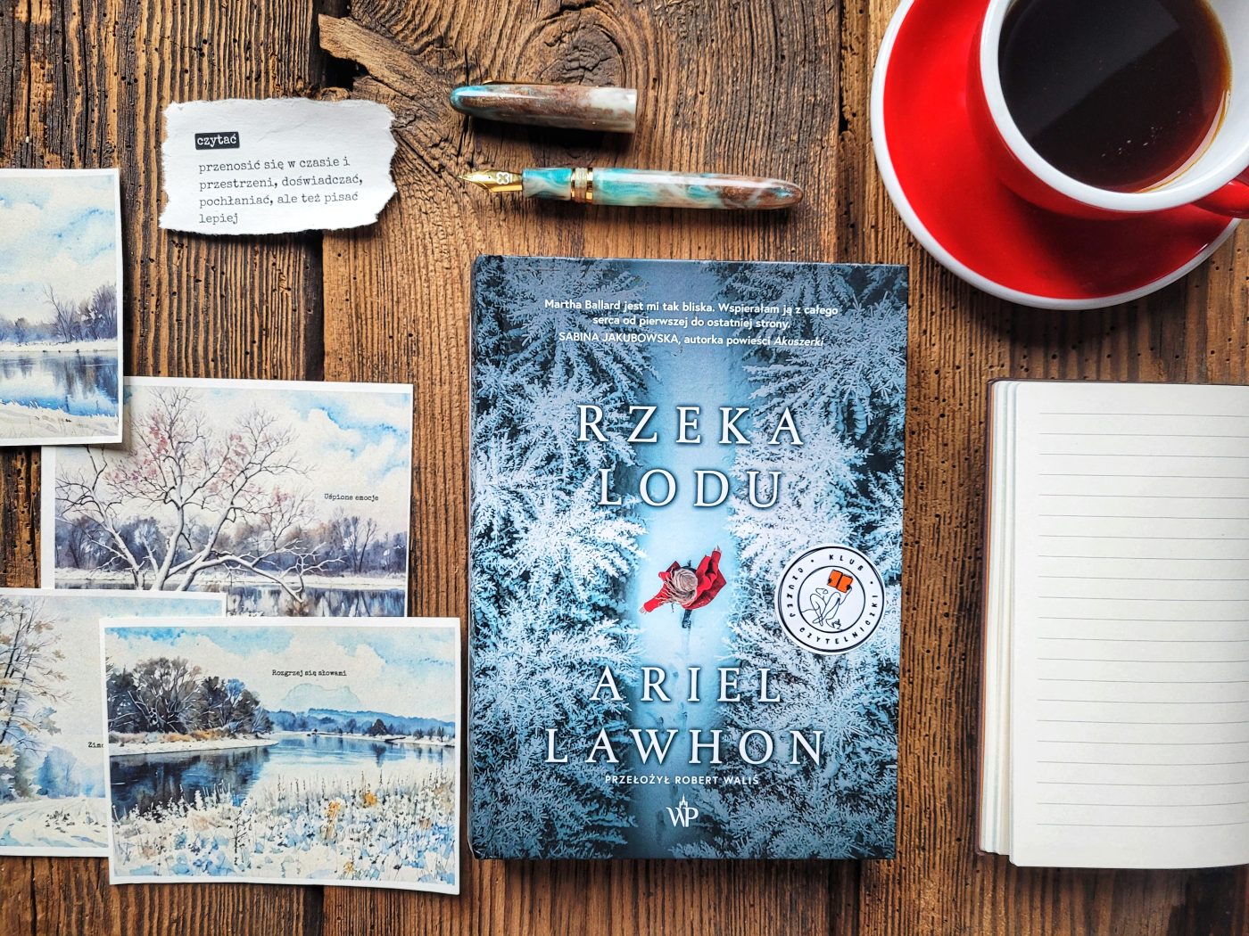"Rzeka lodu" Ariel Lawhon Książka Lutego w Klubie Czułej czytelniczki
