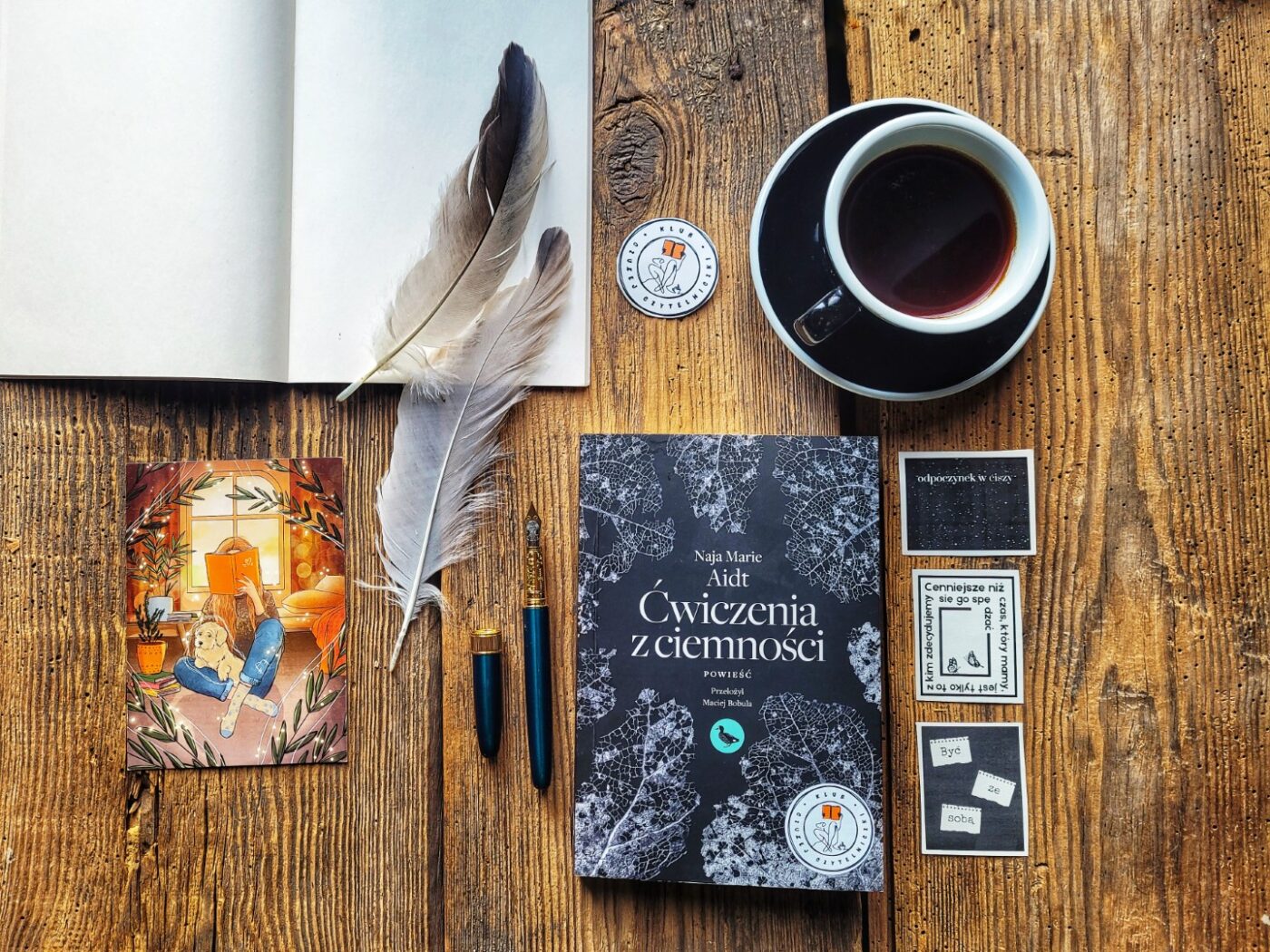 Ćwiczenia z ciemności _ Naja Marie Aidt, Książka Marca w Klubie Czułej Czytelniczki