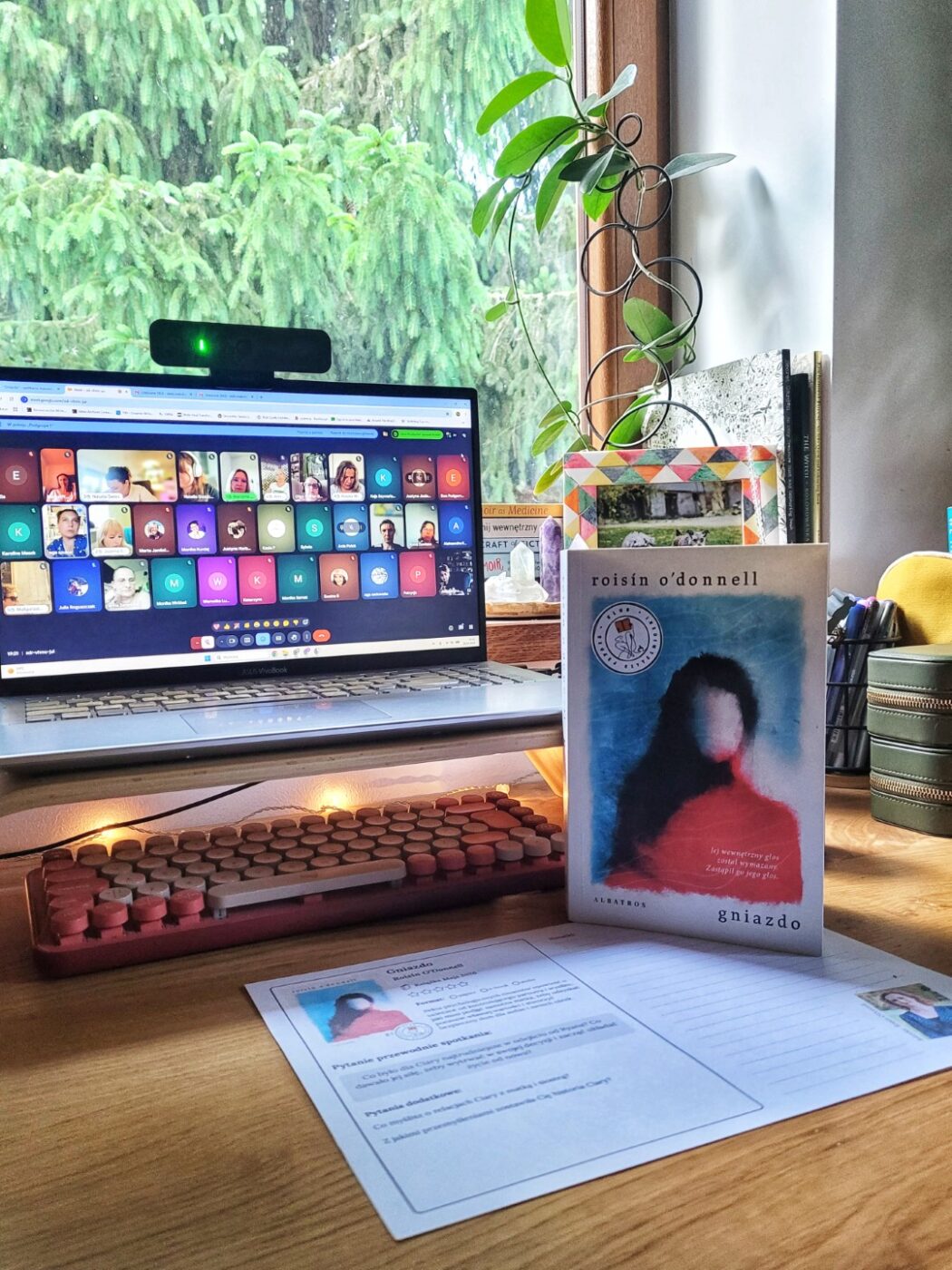 Spotkanie klubu książki Gniazdo Roisin O'Donnell